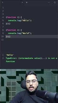 Write Two IIFE Functions in JavaScript 🔥 Interview Question || #iife #javascriptiife #iifejavascript