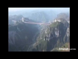 Chinese build record breaking bridge