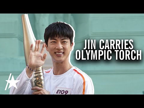 BTS’ Jin Carries OLYMPIC TORCH Amid Cheers Ahead Of 2024 Paris Games