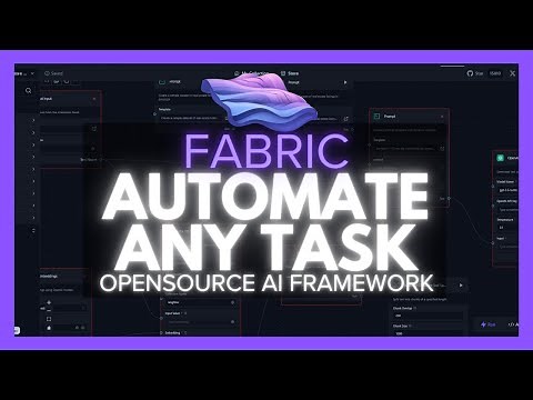 Fabric: Opensource AI Framework That Can Automate Your Life!