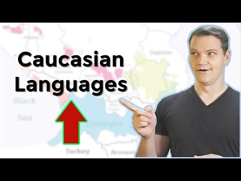 The Caucasian Languages (of The Caucasus Mountains)