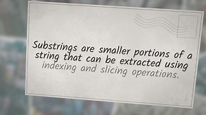 How To Substring In Python