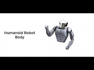 Humanoid Robot Body - Mechanism Animation