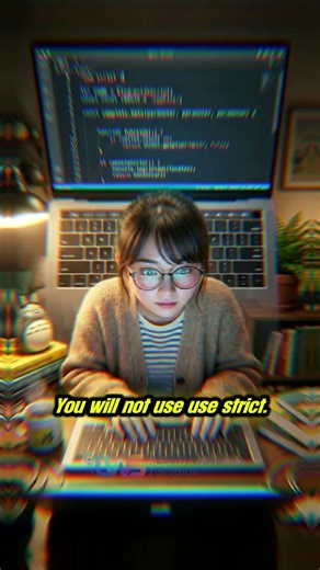 Day 24 J Strict Mode in Javascript– Why You Should Always Use It #javascriptshorts #coding