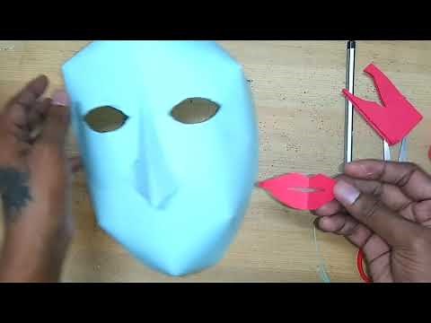 3D Paper Face Mask