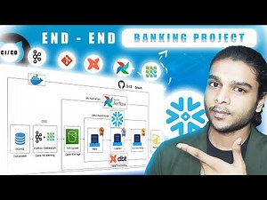 End-to-End Banking Data Engineering Project | Snowflake + DBT + Airflow