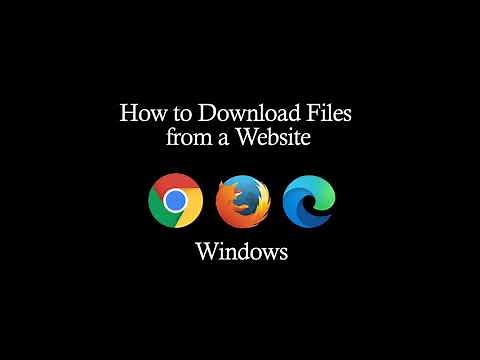 How to Download Files from a Website - Windows