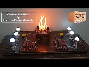 Free Energy Generator Project | Generate Electricity by Plastic | Inspire Award Project