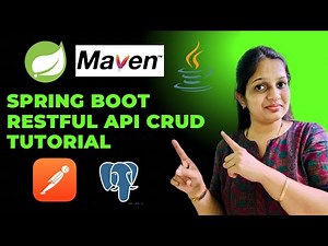 Spring Boot RESTful API CRUD tutorial in Java | PostgreSQL | Postman | Maven