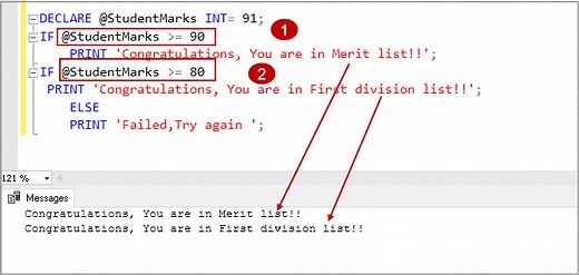 SQL IF Statement introduction and overview