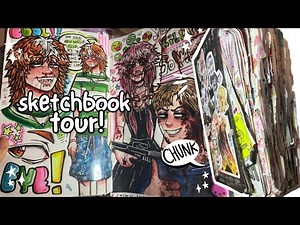 Sketchbook tour! (2021-2023)