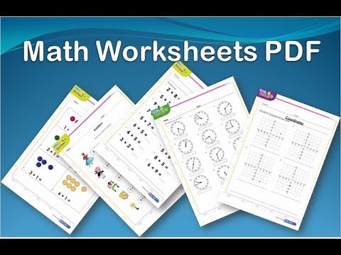 Math Worksheets For Kids | Pdf Printable downloads FREE !