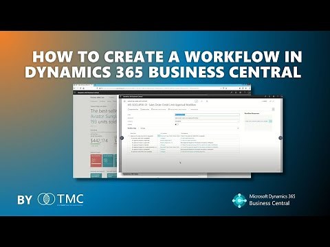 How to Create a Workflow in Dynamics 365 Business Central