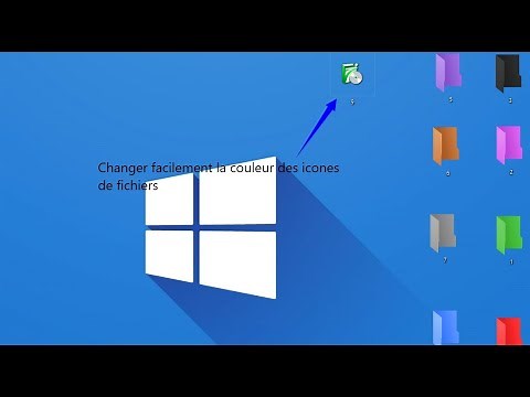changer la couleur des icônes Windows 10