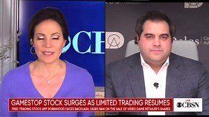 GameStop's stock prices rise as Robinhood resumes limited trading