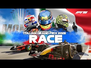 LIVE FORMULA 1 RACE | MONZA - ITALIAN GP 2025 | F1 TIMING & COMMENTARY