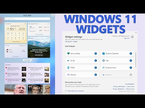 Using and Customizing Windows 11 Widgets