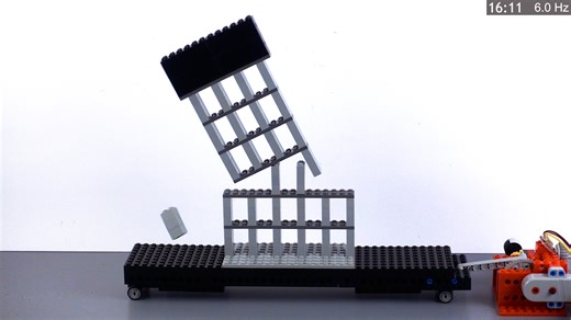 Testing Lego structures on a shake table... | Brick Experiment Channel