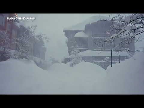 Mammoth Mountain has already surpassed last season's snowfall total
