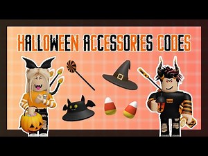 45 Halloween Roblox Accessories ID Codes 🎃