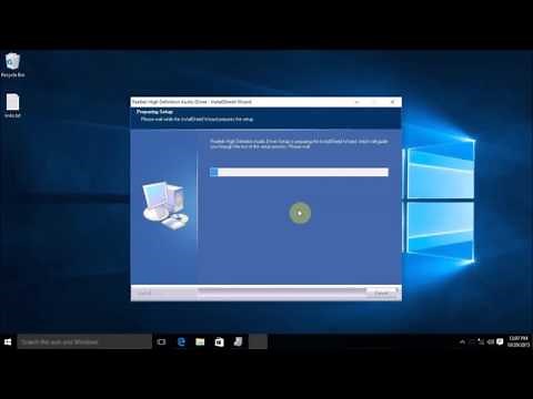 How To: Install a Windows 10 Driver using an EXE File