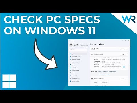 How to find Computer Specs on Windows 11
