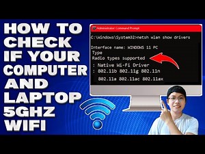 How To Check If Your Computer and Laptop Supports 5GHz WiFi [Guide]