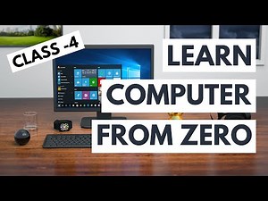 Learn Computer From Zero at Home - Basic Computer Course Class 4
