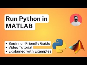 Run Python in MATLAB