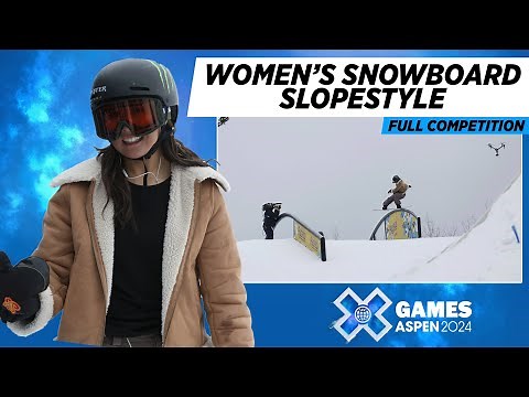 Women’s Snowboard Slopestyle: FULL COMPETITION | X Games Aspen 2024