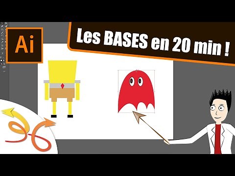 [Tutorial] Illustrator: the BASICS in 20 min! (beginner / French)