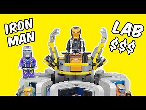 I BUILT LEGO IRON MAN LABORATORY