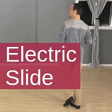 Electric Slide Dance Steps - For Beginners (Line Dance Video) -