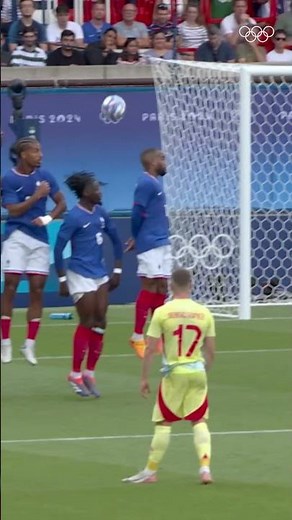 Spain and France delivered the highest-scoring Olympic football final ever at #Paris2024! 🤩