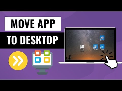 How To Move APP From Taskbar To Desktop Windows 10
