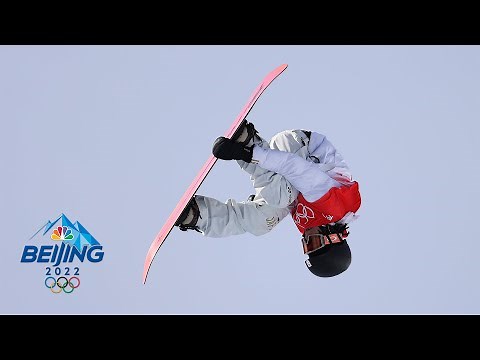 Ayumu Hirano lands the first triple cork in an Olympic halfpipe | Winter Olympics 2022 | NBC Sports