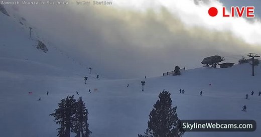 【LIVE】 Webcam Mammoth Mountain - McCoy Station | SkylineWebcams