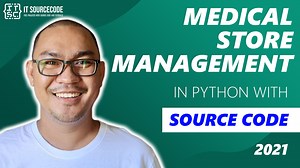 Medical Store Management System Project in Python with Source Code