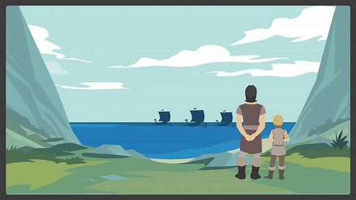 1. The Anglo-Saxons arrive