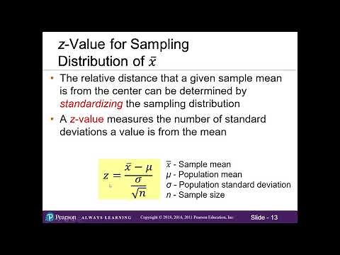 7.2 Sampling Distribution of the Mean (Updated)