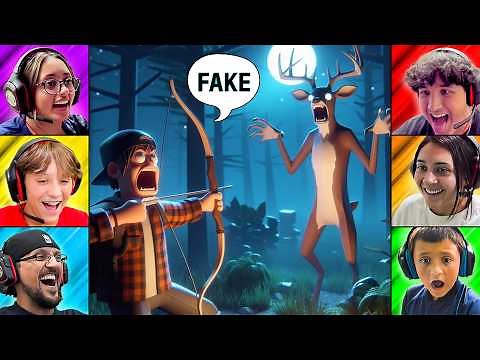 OH DEER! *Hilarious Hunting Game* (FGTeeV 6 Player Family Gameplay)