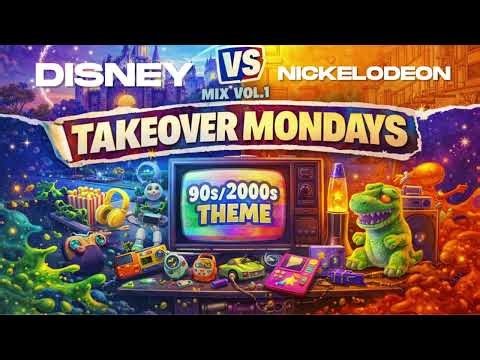 Takeover Monday: Disney vs Nick Mix Vol 1 | Lion King, SpongeBob, Kim Possible | DJ Crazysocks