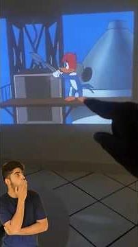 Homemade overhead projector using a cup