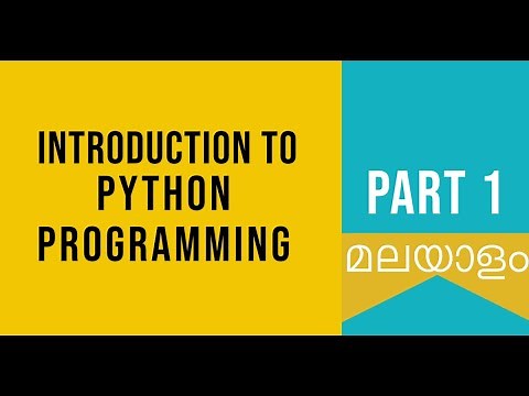 Part 1 | Introduction to Python | Python Malayalam Tutorial For Beginners |Python Coding Challenge