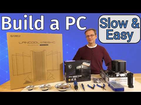 How to Build a PC, Step by Step, Slow & Easy Computer Build Guide
