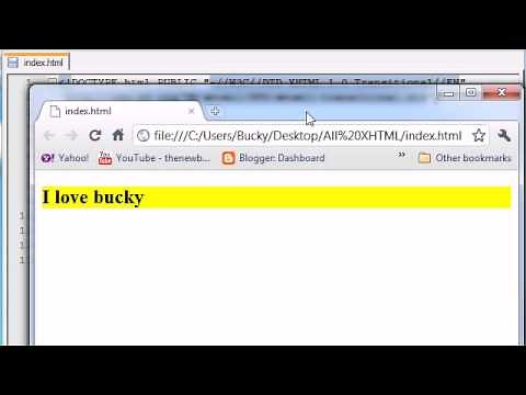 XHTML and CSS Tutorial - 21 - Padding