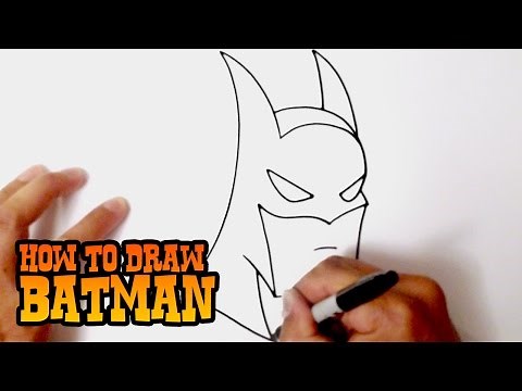 How to Draw Batman - Step by Step Video Lesson