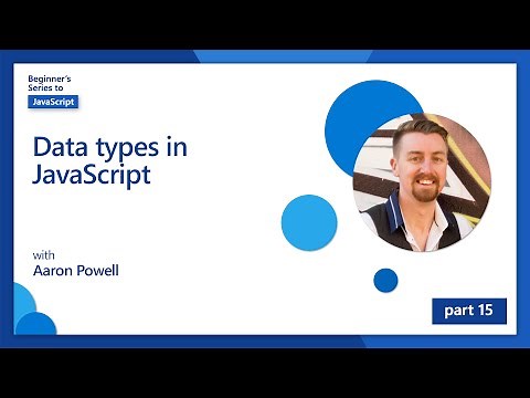 Data types in JavaScript [15 of 51] | JavaScript for Beginners