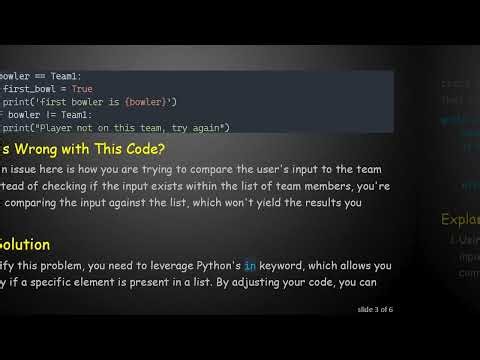 How to Validate User Input Against an Array in Python