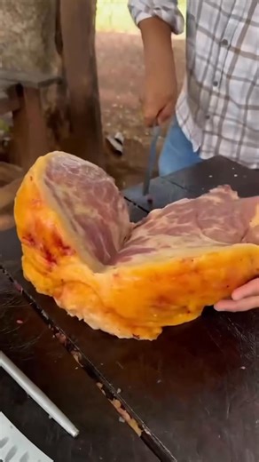 Cupim 📍 Brazil 🇧🇷 Explore Brazil: tasteatlas.com/brazil Cupim is a beloved Brazilian beef cut recognized for its thick layer of fat and rich marbling. Slowly roasted over low heat, the fat gradually melts, keeping the meat tender and juicy inside while forming a golden, crispy crust. The result is one of Brazil’s most flavorful and indulgent barbecue specialties. Video: @paulocruz2.0 | TasteAtlas